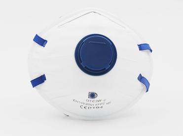 La fuite convenable de Sealless de conception de découpe de respirateur de masque de poussière FFP2 de découpe réduit le ternissement