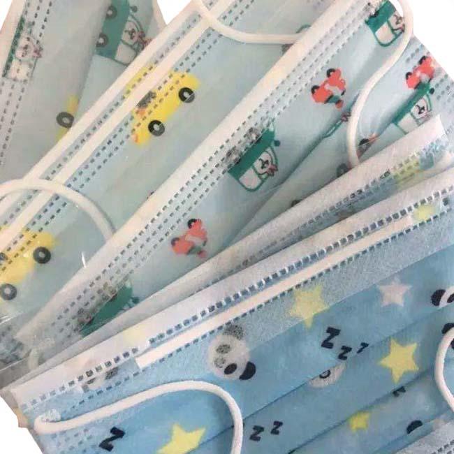 Modèle attrayant mignon jetable de masques protecteurs des enfants non tissés